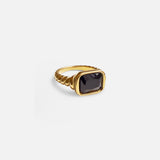 Nice Noir Ring